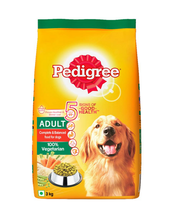 Pedigree Adult 100% Vegetarian Flavor Dry Food | Multiple Sizes |