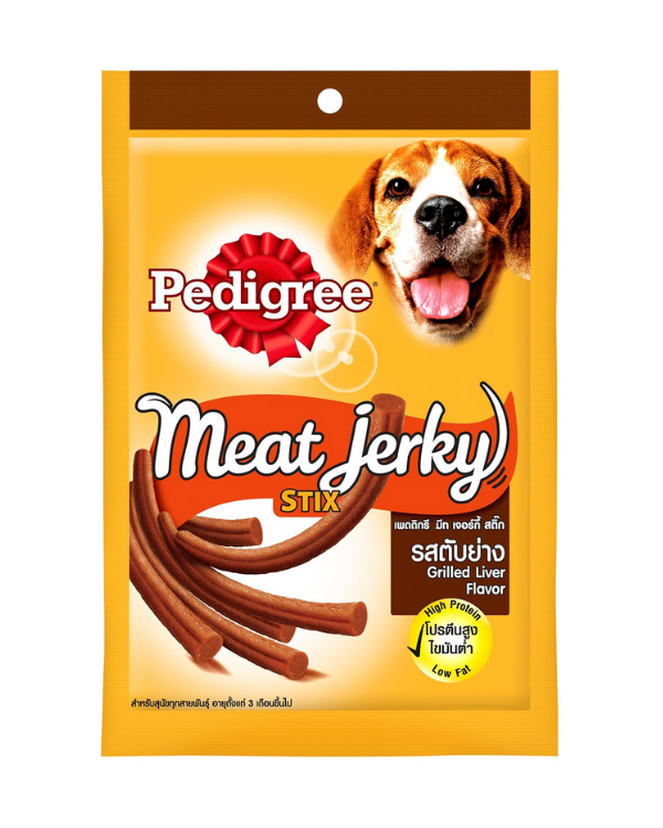 Pedigree Meat Jerky Stix Grilled Liver Flavor | 60 GM