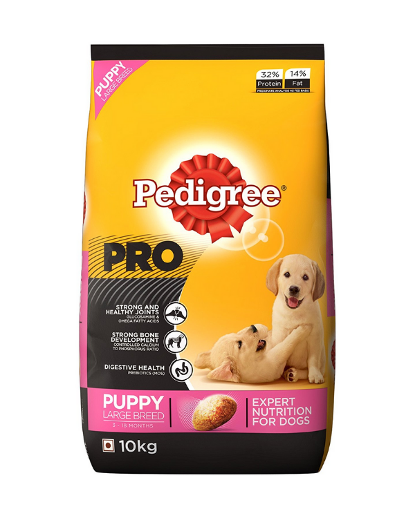 Pedigree Pro Puppy Large Breed Dry Food | Multiple Sizes |
