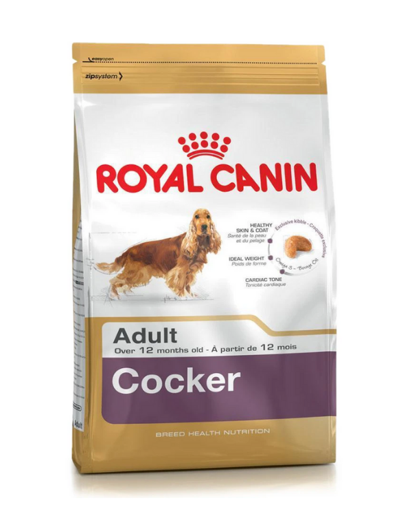 Royal Canin Cocker Adult Dog Dry Food | 3 KG